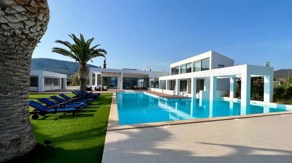 Leblanc Luxurious Beachfront Villa, Gcollectiongr แอร์มิโอนี ภายนอก รูปภาพ