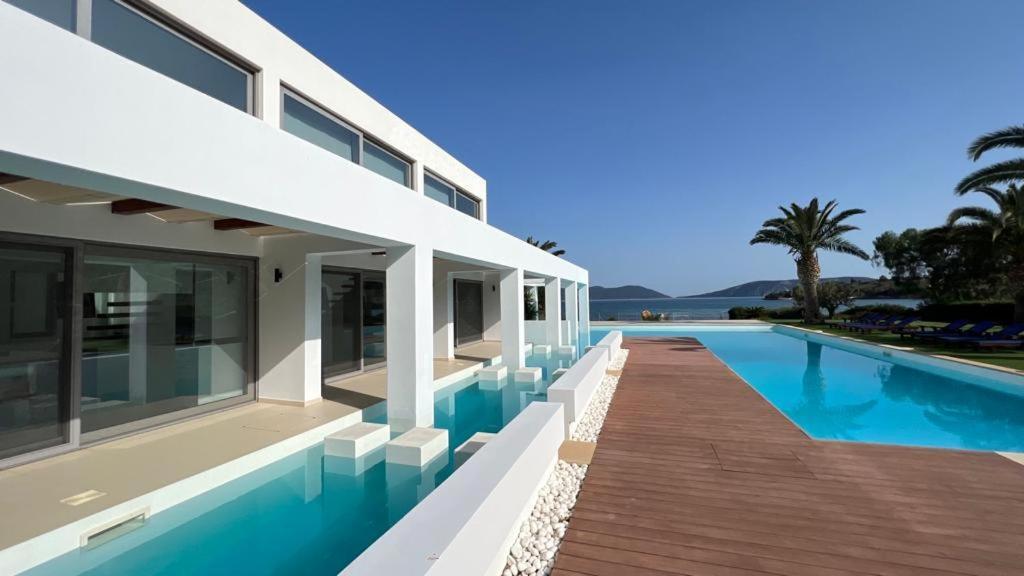 Leblanc Luxurious Beachfront Villa, Gcollectiongr แอร์มิโอนี ภายนอก รูปภาพ