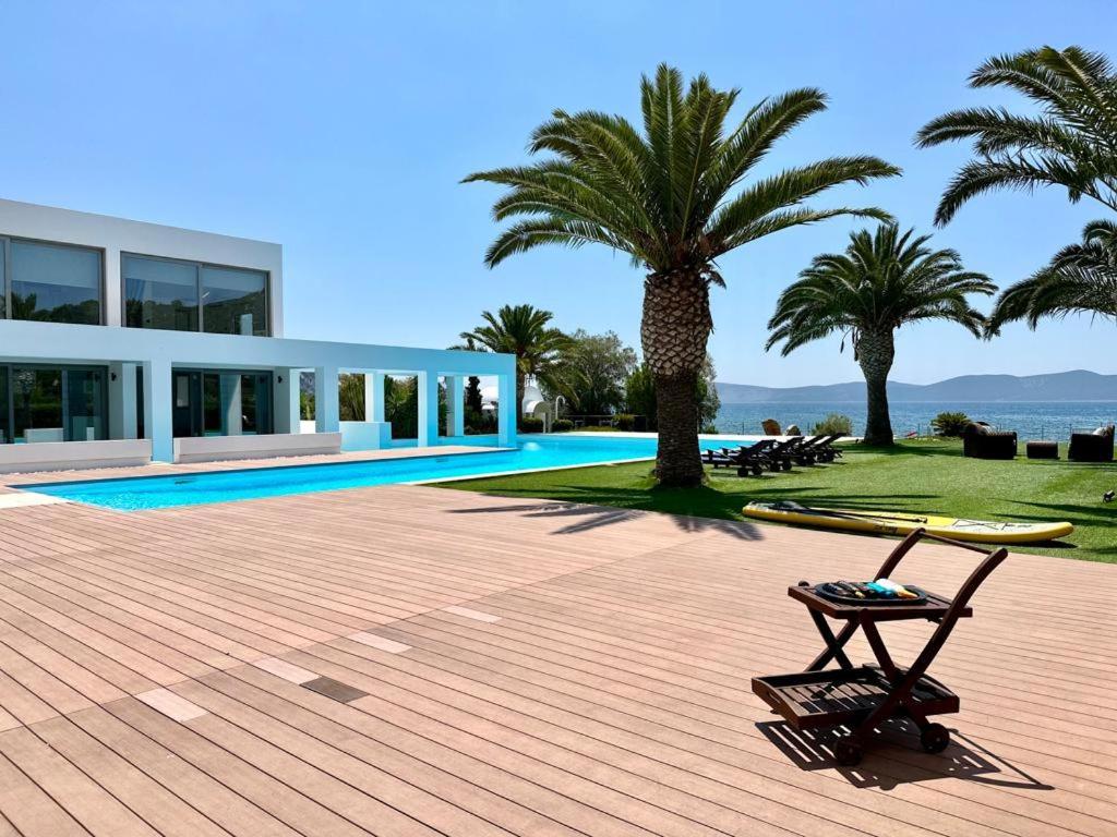 Leblanc Luxurious Beachfront Villa, Gcollectiongr แอร์มิโอนี ภายนอก รูปภาพ